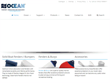 Tablet Screenshot of oceanfenders.com